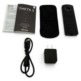 ◆ リコー RICOH THETA S 全天球カメラ 360度 Wi-Fi 8GB 1100-4097