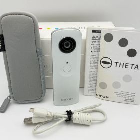 【美品】RICOH THETA m15 ホワイト リコー シータ 360度カメラ