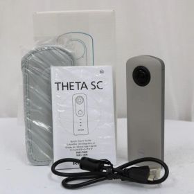 【返品保証】 【元箱付き】リコー Ricoh THETA SC グレー 360度カメラ e10504