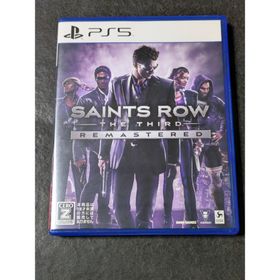 PS5 SAINTS ROW セインツロウ ザ・サード:リマスタード(家庭用ゲームソフト)
