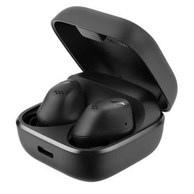 ゼンハイザー Sennheiser ワイヤレスイヤホン ACCENTUM True Wireless ブラック 高性能ドライバー 28時間再生 ハイブリッドノイズキャンセリング 外音取り込み機能 bluetooth 5.3 IP54 ポケットサイズ