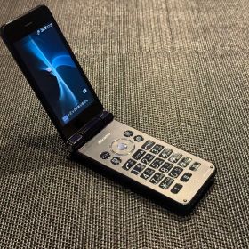 docomoドコモ SHARP シャープ SH-01J ガラケー ブルーブラック
