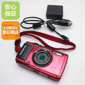 オリンパス(OLYMPUS)の超美品 TG-3 レッド M999(コンパクトデジタルカメラ)