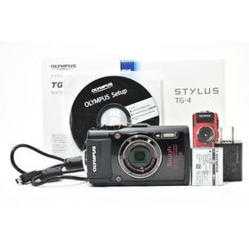 ＜良品＞オリンパス OLYMPUS STYLUS TG-4 Tough ブラック(コンパクトデジタルカメラ)