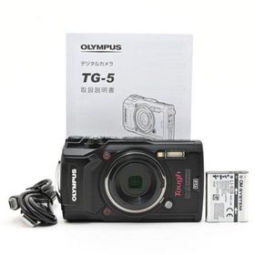 ＜並品＞ OLYMPUS Tough TG-5 ブラック｜防水・耐衝撃モデル(コンパクトデジタルカメラ)