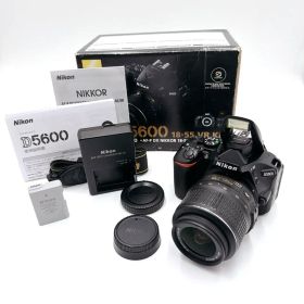 【終了直前!ほぼ新品】Nikon D5600 ニコン AF-S 18-55レンズ