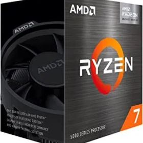 【中古-非常に良い】AMD Ryzen 7 5700G with Wraith Stealth cooler 3.8GHz 8コア / 16スレッド 72MB 65W【国内正規代理店品】100-100000263BOX