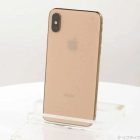 ソフマップ 〔中古品〕 iPhoneXS 64GB ゴールド MTAY2J／A SIMフリー【377】