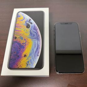 iPhone XS シルバー 本体 元箱付き