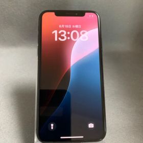 美品中古 国内版 SIMフリー iPhoneXS 64GB スペースグレー色