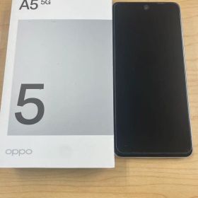 OPPO A5 5G 本体 ホワイト 元箱付き