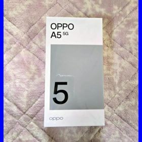 【新品未使用】OPPO A5 シムフリー