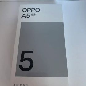 新品未開封 OPPOA5 5G ホワイト4GB 128GB SIMフリー