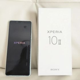 Sony Xperia 10 II A101SO 本体 SIMロック解除済ミント