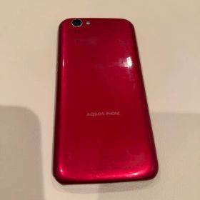 AQUOS phone zeta SH-01F赤 スマートフォン本体