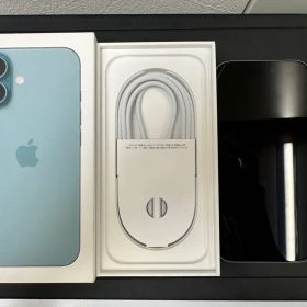 ★美品★Apple iPhone16 128GB ティール 箱付