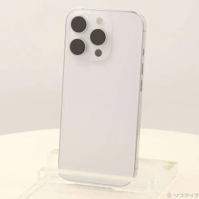 ソフマップ 〔中古品〕 iPhone16 Pro 256GB ホワイトチタニウム MYN13J／A SIMフリー【305】