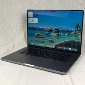 【本体のみ】Apple MacBook Pro (16インチ 2021) 【M1 Pro（CPUコア10/GPUコア16）・メモリ16GB・SSD512GB】A2485 EMC3651/mb-260909（461705）