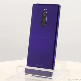 ソフマップ 〔中古品〕 Xperia 1 64GB パープル SO-03L docomoロック解除SIMフリー【348】