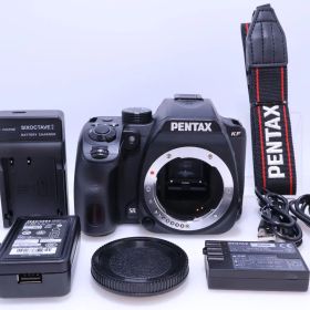 【11,544回 極美品】PENTAX KF ボディ ブラック APS-C デジタル一眼レフカメラ 視野率100%光学ファインダー2424万画素 ボディ内手ぶれ補正機構 水・埃に強い防塵防滴対応 全天候型・アウトドアスペック バリアングルモニター 1182