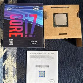 【動作品】Intel Core i7-8700K CPU LGA1151
