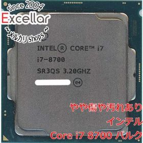 [bn:6] Core i7 8700 3.2GHz LGA1151 65W SR3QS