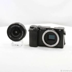 ソフマップ 〔中古品〕 α6000 パワーズームレンズキット ブラック ILCE-6000L【258】
