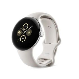 【新品】スマートウォッチ Google Pixel Watch 2 GPS搭載 Polished Silver/Porcelain GA05031-GB 腕時計 ウェアラブル