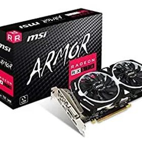 【中古】 MSI Radeon RX 570 ARMOR 8G グラフィックスボード VD6851