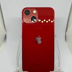 ○SIMフリー iPhone13mini 128GB レッド バッテリー77%
