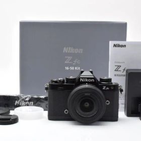★極上品★《ショット数8,946回》ニコン Nikon Zfc 16-50 ブラック VR レンズキット★ YMA1157＃92