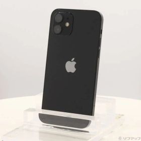 ソフマップ 〔中古品〕 iPhone12 64GB ブラック MGHN3J／A SIMフリー【247】