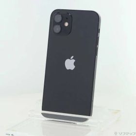 ソフマップ 〔中古品〕 iPhone12 64GB ブラック MGHN3J／A SIMフリー【344】