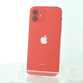 ソフマップ 〔中古品〕 iPhone12 64GB プロダクトレッド MGHQ3J／A SIMフリー【247】