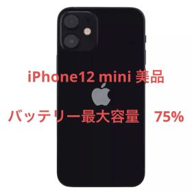 Apple iPhone 12 ブラック 【美品】 SIMフリー