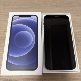 iPhone 12 64GB ブラック 本体 中古 縁キズあり 充電ケーブル新品