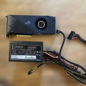 RTX 2060 Super ＆ 600W電源セット(日本製コンデンサ) 動作良