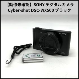 UA872【動作未確認】SONY コンパクトデジタルカメラ Cyber-shot DSC-WX500 ブラック