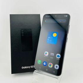 美品 バッテリー良好 Galaxy S23 256GB ブラック SIMフリー(simロック解除済) 白ロム 中古 本体 動作確認済 【最短送料無料】M-077