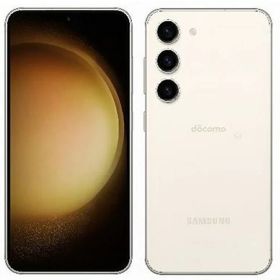【中古】Bランク【やや傷や汚れあり】 SIMフリー SC-51D Galaxy S23 クリーム 利用制限-(白ロム) 送料無料