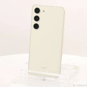 ソフマップ 〔中古品〕 Galaxy S23 256GB クリーム SCG19 au SIMフリー【196】