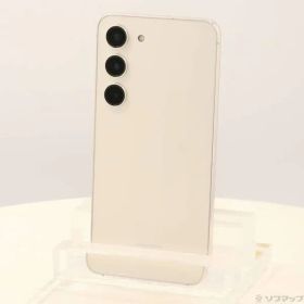 ソフマップ 〔中古品〕 Galaxy S23 256GB クリーム SCG19 au SIMフリー【297】