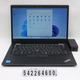 Lenovo ThinkPad L13 Gen2 Core i3 1115G4 3GHz/8GB/256GB(SSD)/13.3W/FWXGA(1366x768)/Win11 【542264600】