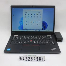 Lenovo ThinkPad L13 Gen2 Core i3 1115G4 3GHz/8GB/256GB(SSD)/13.3W/FWXGA(1366x768)/Win11 【542264581】