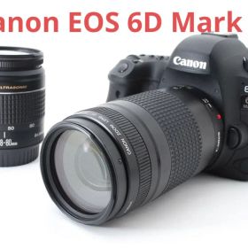 保証付キャノン☆Canon EOS 6D mark II 標準&望遠レンズセット