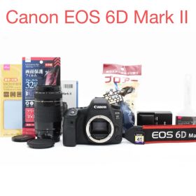 デジタル一眼レフカメラCanon EOS 6D Mark II望遠レンズセット