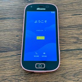 らくらくスマートフォン docomo me F-03K ピンク 本体