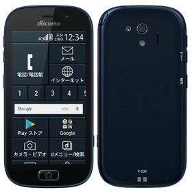 富士通 らくらくスマートフォン me FCNT F-03K かんたん あんしん アウトレット 特典付 docomo版 SIMロック解除済 f03bk-a4y9