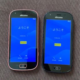 docomo F-03K らくらく スマートフォン 2台セット