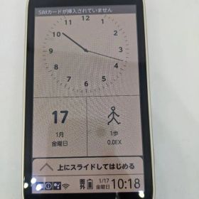 らくらくスマートフォン me F-03K android7 Simフリー➁